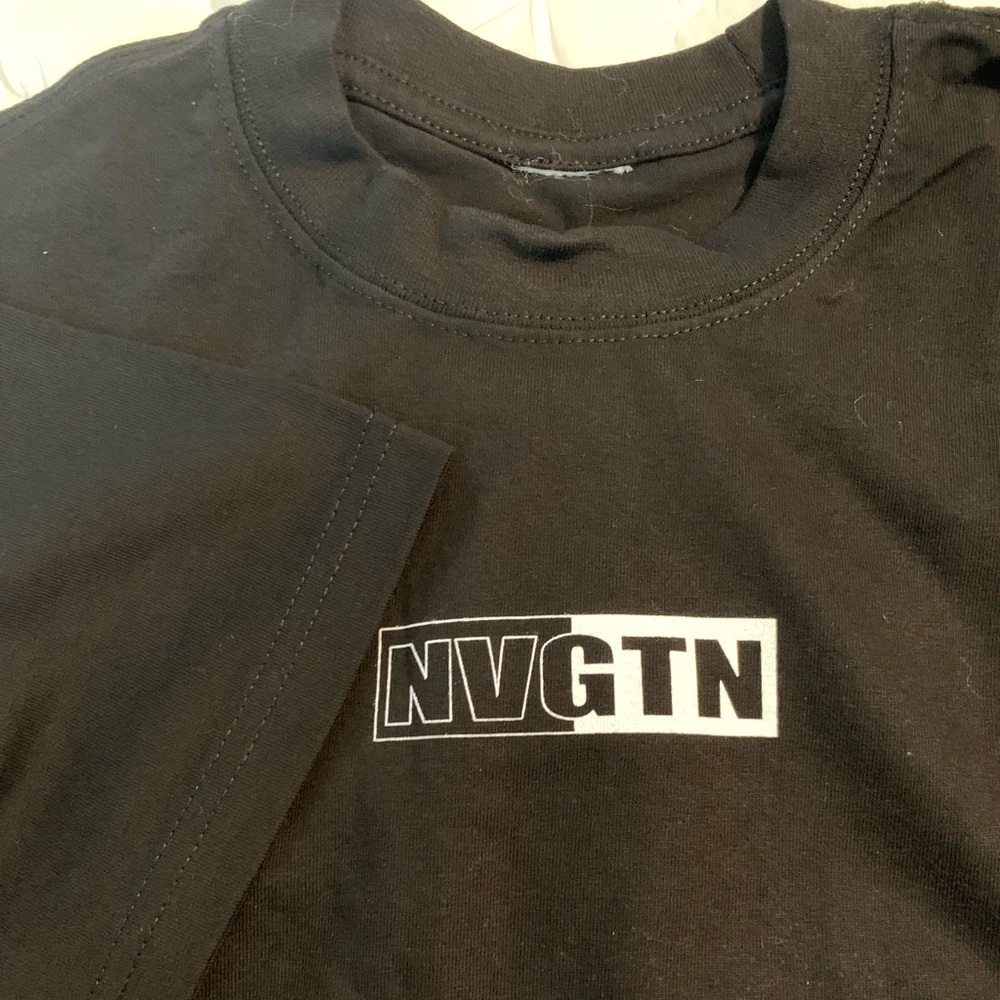 NVGTN Black Muscle Mommy Graphic Tee